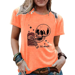 Skull cola til death t-shirt