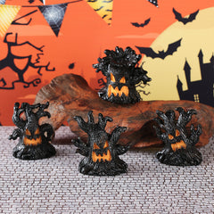 Halloween Spirit Tree LED Light-Up Ornament
