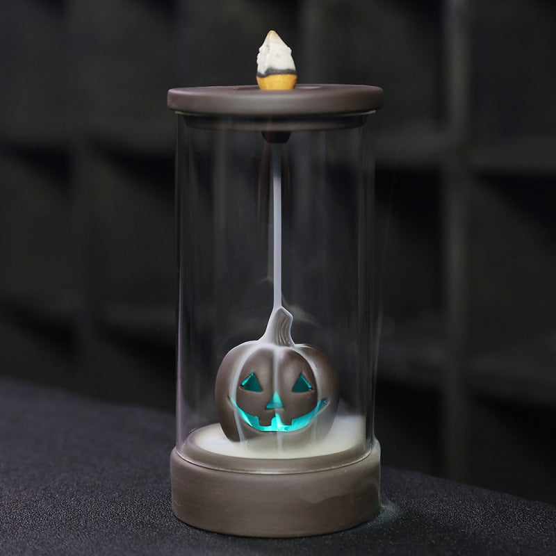Pumpkin Backflow Incense Burner