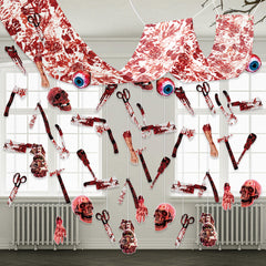 Bloody Party Decorations, Hanging Ornaments