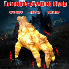Realistic Halloween Skeleton Hand With Sound & Light