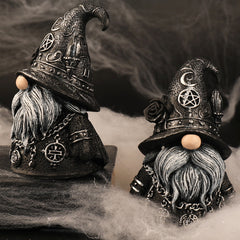 Gothic Wizard Dwarf Dark Decor