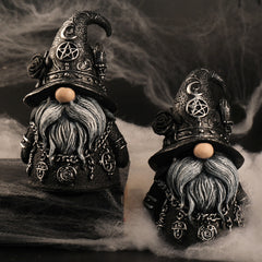 Gothic Wizard Dwarf Dark Decor