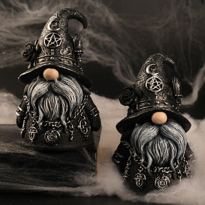 Gothic Wizard Dwarf Dark Decor