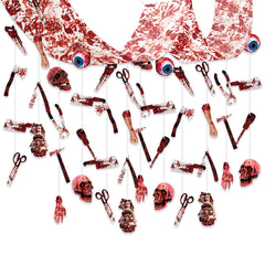 Bloody Party Decorations, Hanging Ornaments