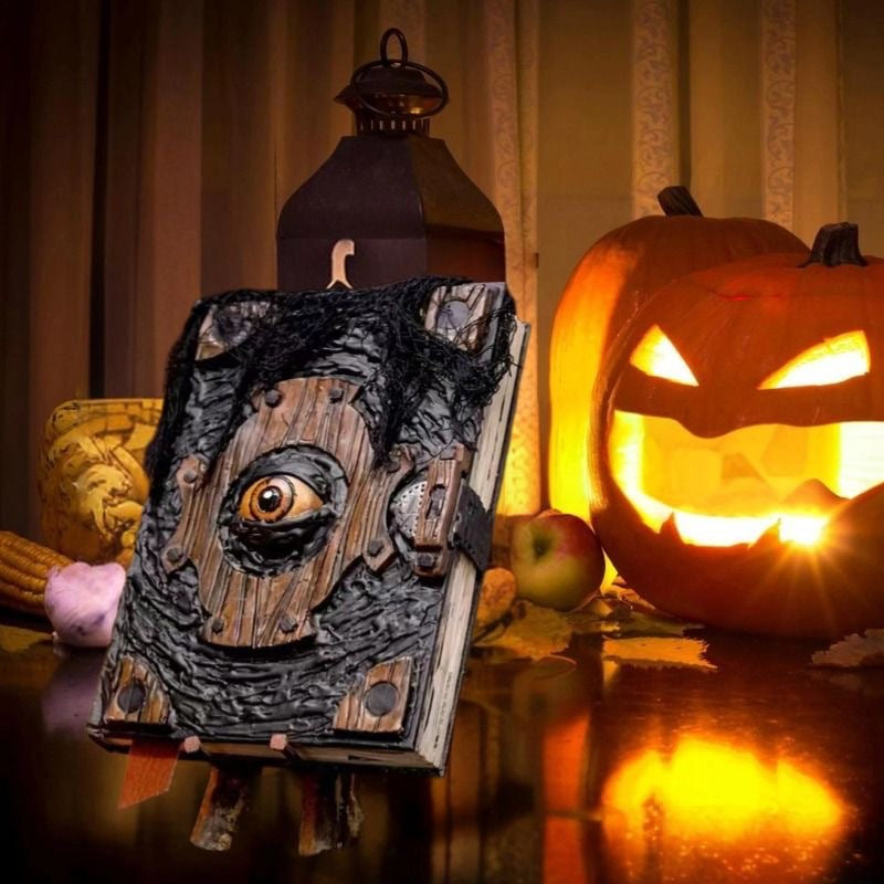 Dragon Eye Horror Book Ornament