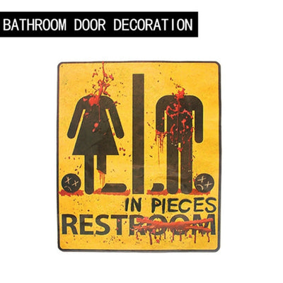 Household Horror Bathroom Wall Stickers
