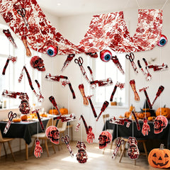 Bloody Party Decorations, Hanging Ornaments
