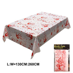 Bloody Handprint Tablecloth or Bloody Apron Accessory