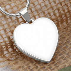 Grandma Loves You - Heart Necklace